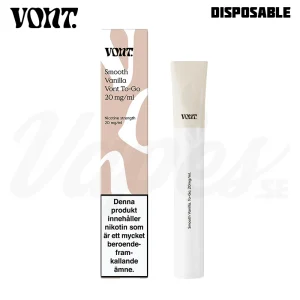 Vont To-Go – Smooth Vanilla (20 mg, Engångs vape)
