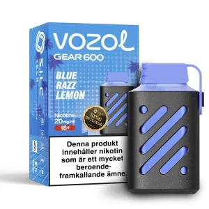 Vozol Gear 600 – Blue Razz Lemon (20 mg, Disposable)
