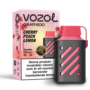 Vozol Gear 600 – Cherry Peach Lemon (20 mg, Disposable)