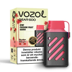 Vozol Gear 600 – Kiwi Passionfruit Guava (20 mg, Disposable)