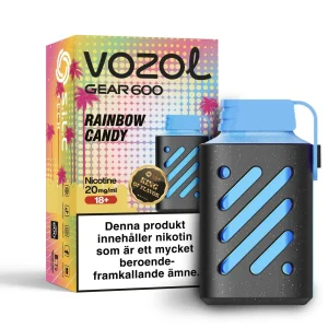 Vozol Gear 600 – Rainbow Candy (20 mg, Disposable)
