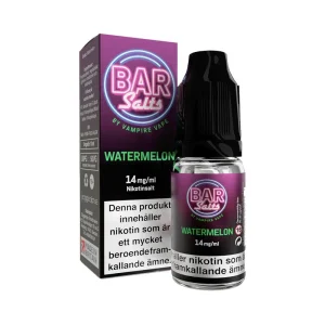 Watermelon från Bar Salts (10ml, 14mg, Nikotinsalt)