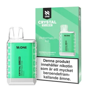 Watermelon Ice från Crystal Cube (2ml, 20mg, Engångsvape)