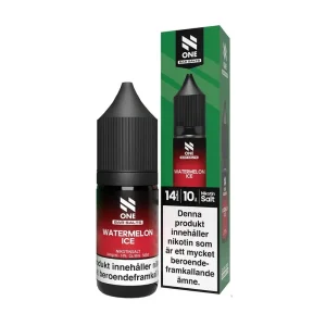 Watermelon Ice från N One (10ml, 14mg, Nikotinsalt)