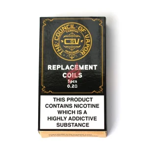 Windrunner Coils från Council of Vapors (5-pack)