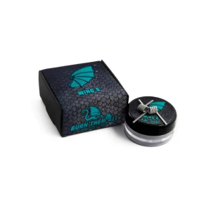 Wing S Single Alien Coil 0.20Ω från Burn Them All Coils (2-pack, Ni80)