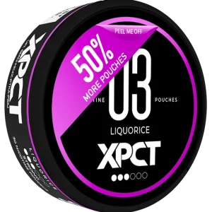 XPCT – Liquorice 03 – Slim (8 mg/portion)