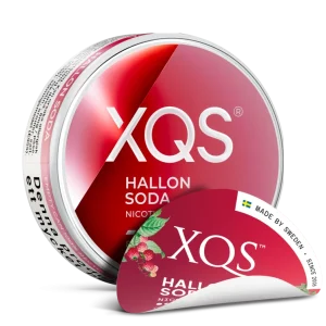 XQS – Hallonsoda Strong – Slim (8 mg/portion)