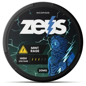 ZEUS – 20MG – MINT RAGE STRONG