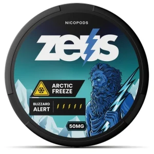 ZEUS – 50MG – ARCTIC FREEZE EXTRA STRONG