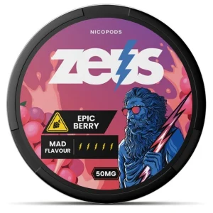 ZEUS – 50MG – EPIC BERRY EXTRA STRONG