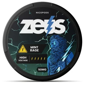 ZEUS – 50MG – MINT RAGE EXTRA STRONG