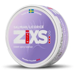 ZIXS – Salmiak / Licorice – Slim (6 mg/portion)