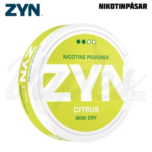 ZYN – Citrus Dry | Mini (3 mg/portion)
