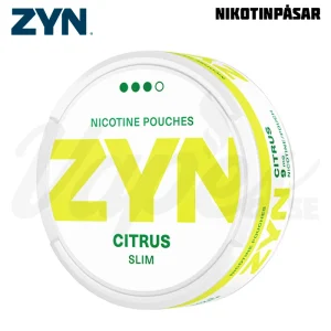 ZYN – Citrus Strong | Slim (9 mg/portion)
